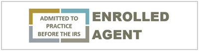 admitted to practice before the irs. irs enrolled agent.
